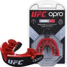 Замовити Капа OPRO Silver UFC Hologram Черный/Красный